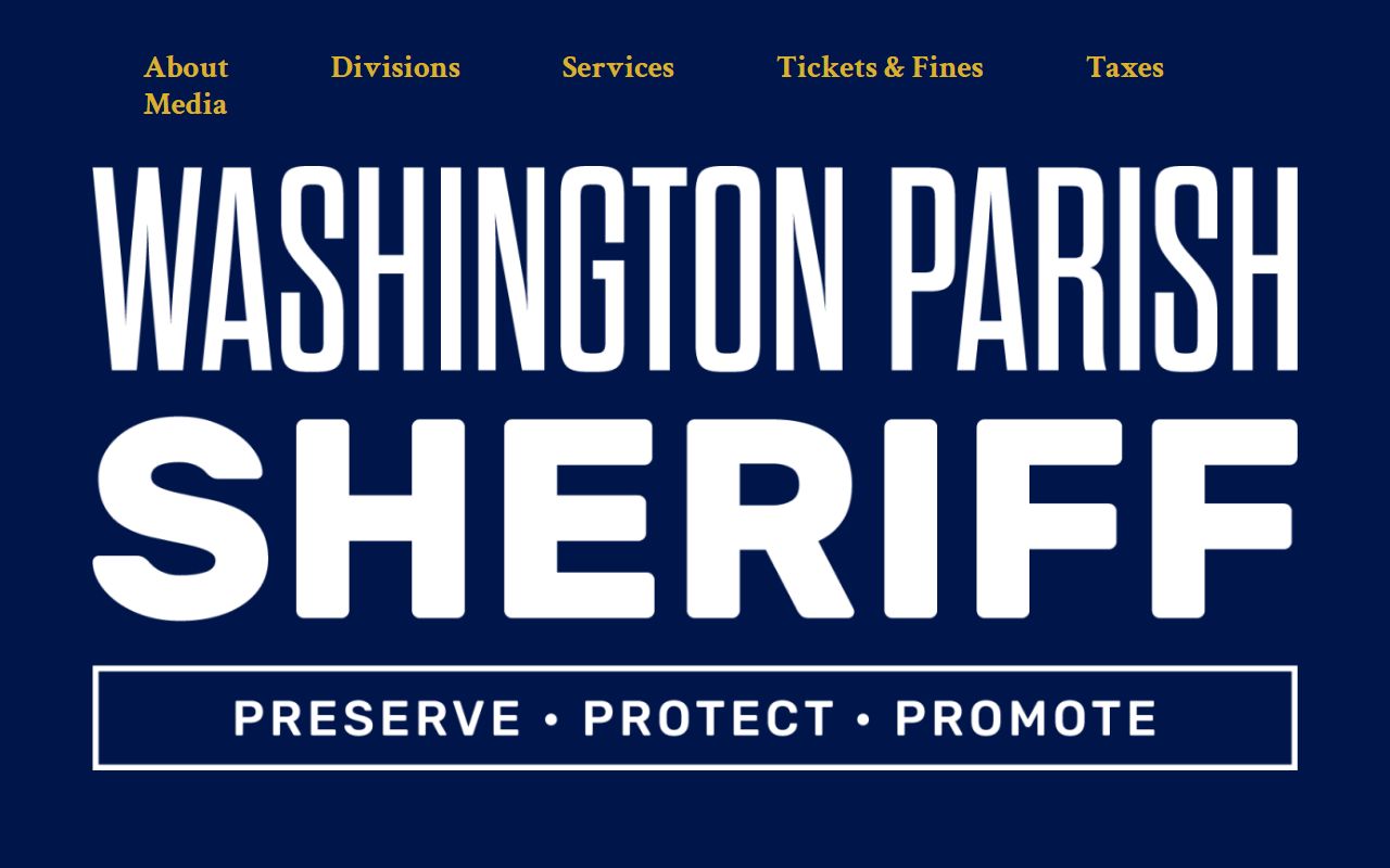 Washington Parish inmate records WPSO corrections source